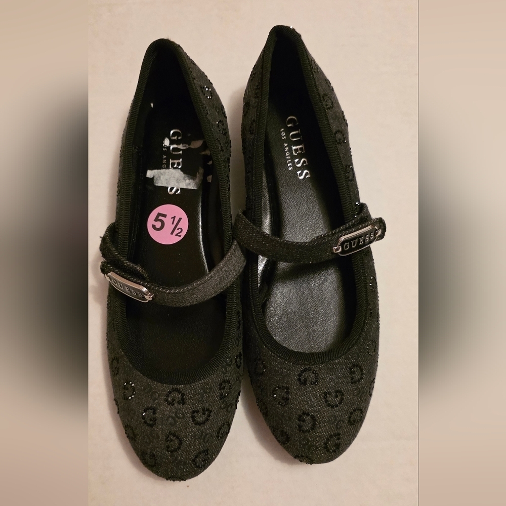 Guess Black Mary Jane Dress Shoes